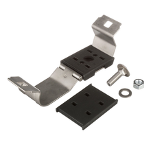 23-28mm Trefoil Cable Cleat 316L Stainless Steel TR Clamp 1Hole M8 Mount CCSSTR2328-X (Pack of 10)