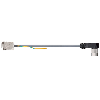 Igus MAT9840611 24 AWG 6P SUB-D Pin A Connector PUR Danaher Motion 85040 Signal Cable