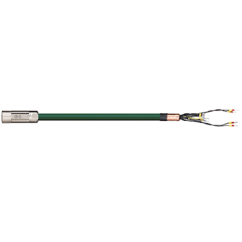 Igus MAT9610002 12/4C 16/2P 8-Pin Female Intercontec Connector PVC B&R i8CMxxx.12-3 Motor Cable