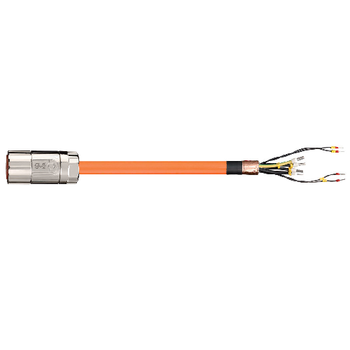 Igus MAT9850103 8/4C 16/2P 8-Pin Female Intercontec Connector PUR B&R i8CMxxx.12-5 Motor Cable