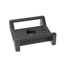 1.12x1.12 Tak-Ty Hook And Loop Cable Tie Mount #6 (M3) Screw Nylon 6.6 ABMT-S6-C20 (Pack of 100)