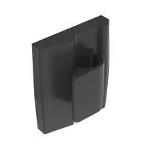 0.76x0.63 Wire Clip Rubber Adhesive Tape Nylon 6.6 ACC19-A-C20 (Pack of 100)