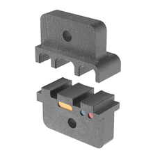 Pan-Term Die Insert Crimp Head Frame Black Oxide Steel