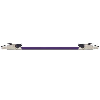 Igus RJ45 Metal A/B Connector Telegärtner Harnessed CAT6A Cable