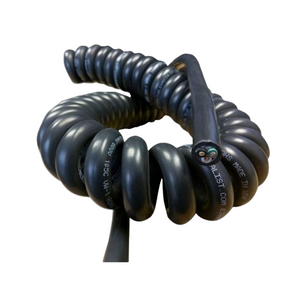 12 AWG 3 Conductor Black FR PU Jacket 600V