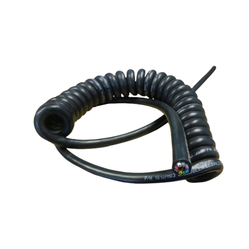 18 AWG 10 Conductor Black FR PU Jacket 300V