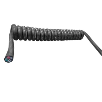 18 AWG 4 Conductor Black FR PU Jacket 600V