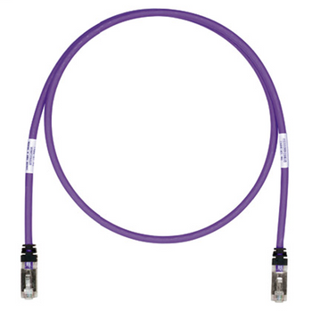 26 AWG Category 6A Shielded Patch Cord Violet STP6X7MVL