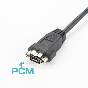 IEEE 1394B Male to Female Extension Cable PCM-CLC-30