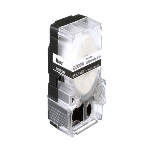 Die-Cut Self-Laminating Label Cassette White S100X125VAM