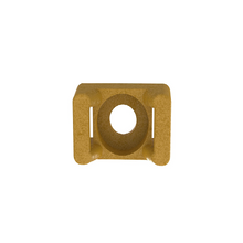 Cable Tie Mount Brown PEEK 8 Screw TM2S8-C71 (Pack of 100)