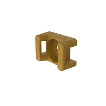 Cable Tie Mount Brown PEEK 8 Screw TM2S8-C71 (Pack of 100)