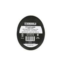 StrongHold Electrical Tape PVC Gen Purpose Black ST14-075-60BK ( Pack of 10)
