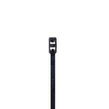 Double Loop Cable Tie High Heat 50lb Pan-Ty Black PLB2S-M30 (Pack of 1000)