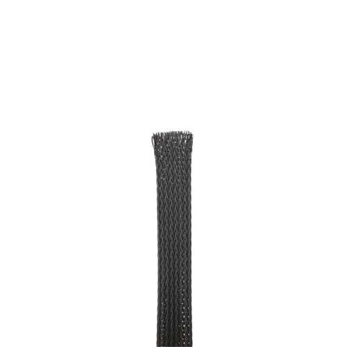 100FT Fray Resistant Braided Expandable Sleeving Black SE50PSC-CR0