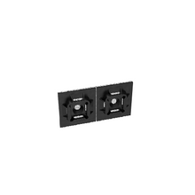 Cable Tie Mount Black UV PA6.6 Acrylic Adh ABM100-AT-D0 (Pack of 500)