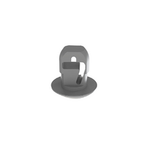 Cable Tie Mount Gray  Push Barb PBMS-H25-M14 (Pack of 1000)
