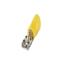 12-10 AWG StrongHold Disconnect Yellow Vinyl EDV10-250-Q (Pack of 25)