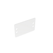 Marker Plate Cable Tie 2.5x1.75 PK1000 White MP250W175-M (Pack of 1000)