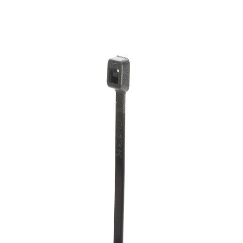 StrongHold Cable Tie Natural Min Loop Tensile Black S18-175-L0 (Pack Of 50)