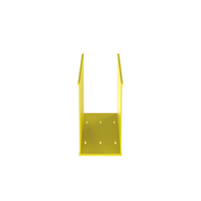 Solid Wall Channel FiberRunner 4x4 Yellow S4X4YL6NM (Pack Of 6)