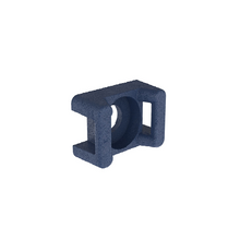 Cable Tie Mount DkBlue Met Det 8 Screw TM3S8-C186 (Pack of 100)