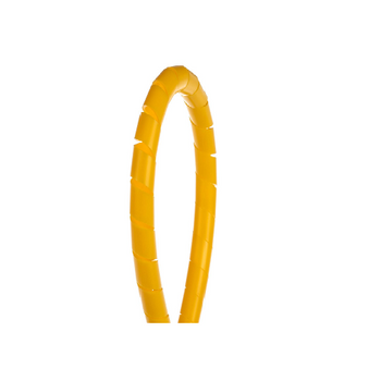 Spiral Wrap Yellow PE 0.375