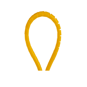 Spiral Wrap Yellow PE 0.375" Min Dia 250' Roll T50F-TL4Y