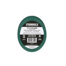 StrongHold Electrical Tape PVC Gen Purpose Green ST17-075-66GR (Pack of 10)