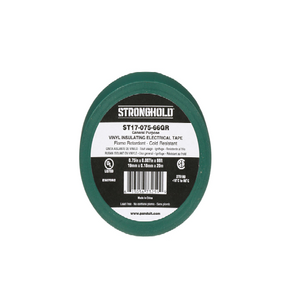 StrongHold Electrical Tape PVC Gen Purpose Green ST17-075-66GR (Pack of 10)