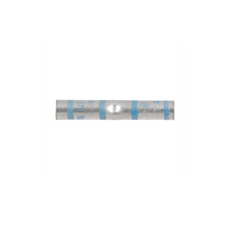 6 AWG Standard Copper Blue Compression Pan-Lug Butt Splice SCS6-L (Pack Of 50)
