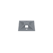 Cable Tie Mount Gray ABS Rubber Adh ABM2S-A-D14 (Pack of 500)