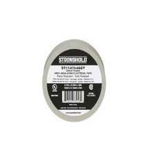 StrongHold Electrical Tape PVC Gen Purpose Gray ST17-075-66GY (Pack Of 10)