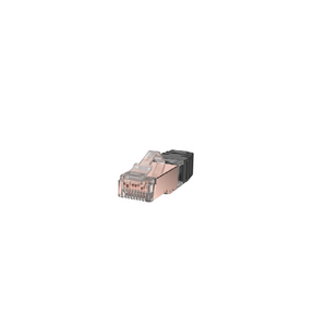 23-24 AWG Pan-Plug Modular Plug Category 6A Clear SPS6X88-C (Pack of 100)