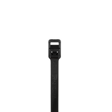 Releasable Cable Tie Black UV Polypropylene 90lb Pan-Ty PRT5EH-C100