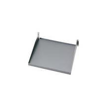 1 RU Rack Mount Shelf Steel Mounting Hardware Black SRM19FM1