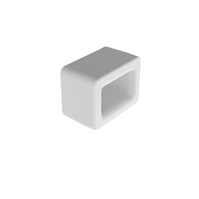 Connector Ring Natural PA 6.6 0.33x0.24 PK1000 CR2-M (Pack of 1000)
