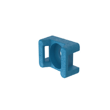 Cable Tie Mount Aqua ETFE 8 Screw TM2S8-C76 (Pack of 100)