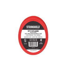 StrongHold Electrical Tape PVC Gen Purpose Red ST17-075-66RD (Pack of 10)