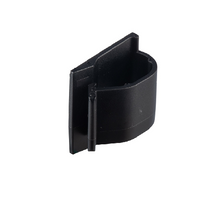 Wire Clip PA 6.6 Rubber Adh 1.12x1.24 Black ACC62-A-D20 (Pack of 500)