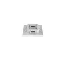 Cable Tie Mount Natural Screw ABM100-S6-C69 (Pack of 100)