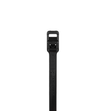 Releasable Cable Tie Black Polypropylene 90lb Pan-Ty PRT8EH-C100