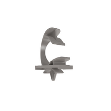 Wire Clip Gray PA 6.6 Push Barb 1.45x0.87 LWC75-H25-L14 (Pack of 50)