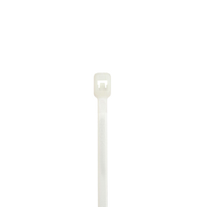 Cable Tie Natural 175lb Min Loop Tensile StrongHold S24-175-L (Pack Of 50)