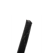 Braided Expandable Sleeving Abrasion-Resistant Black SE50P-CR0 100FT