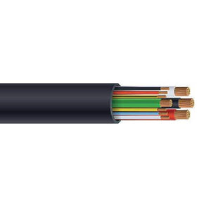 500' 3/3C + 18/6C 8 W/G Type TC/TC-ER-JP Generator Cable Black
