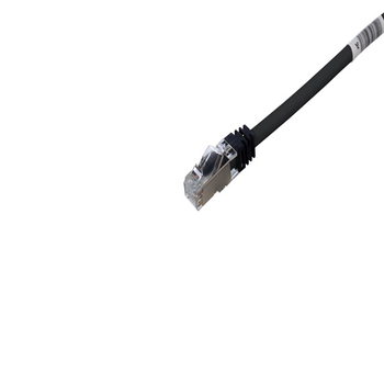 26 AWG Category 6A Shielded Patch Cord Black STP6X6MBL