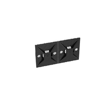 Cable Tie Mount Black  Acrylic Adh ABM112-AT-D0 (Pack of 500)