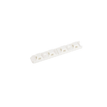 Cable Tie Mount ABS Rubber Adh White ABMQS-A-C (Pack of 100)