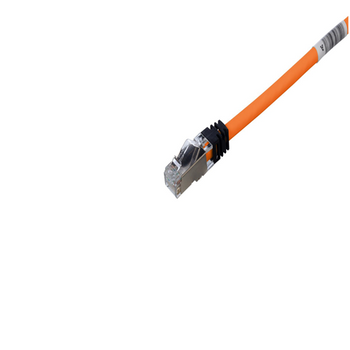 26 AWG Category 6A Shielded Patch Cord Orange STP6X6MOR